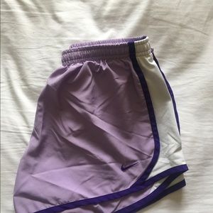 Nike purple shorts